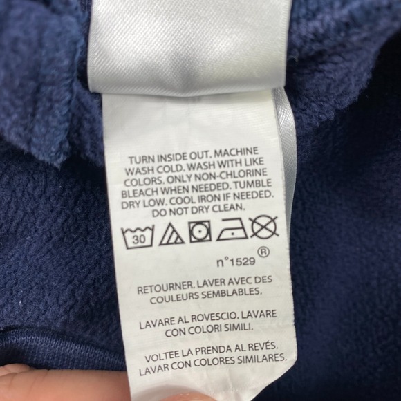 Polo Sport Ralph Lauren Jogger Men's M Red Multi Color block Fleece Pants - Picture 16 of 16